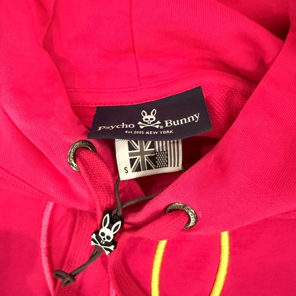 PSYCHO BUNNY LEO TRACK SUIT - PINK SIZE: UNISEX S NWOT - Picture 4 of 4